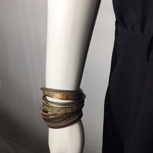 Leather wrap bracelets